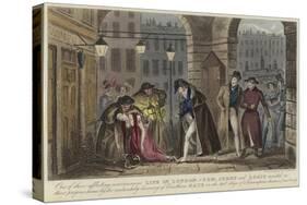 Life in London-Isaac Robert Cruikshank-Stretched Canvas