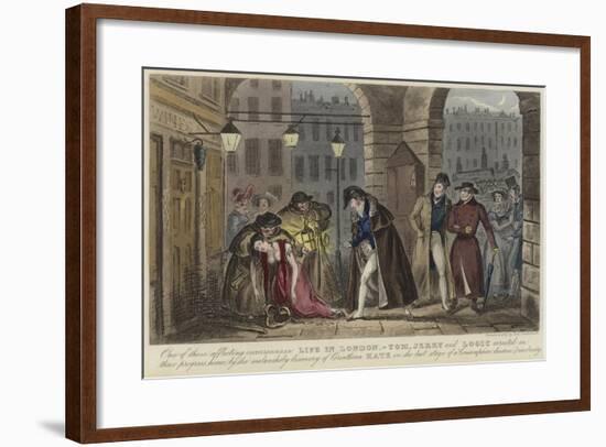 Life in London-Isaac Robert Cruikshank-Framed Giclee Print