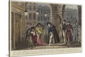 Life in London-Isaac Robert Cruikshank-Stretched Canvas