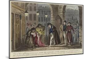 Life in London-Isaac Robert Cruikshank-Mounted Giclee Print