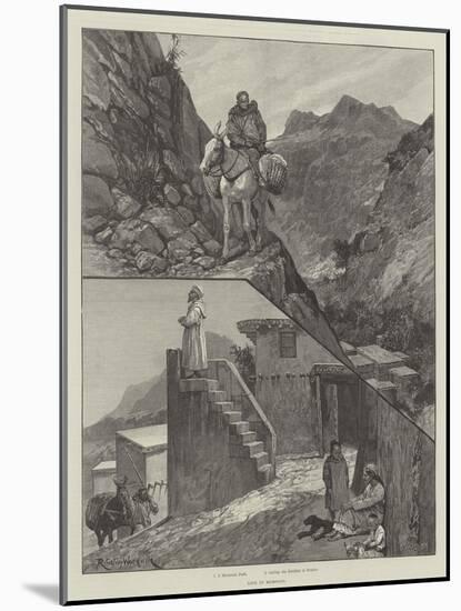 Life in Morocco-Richard Caton Woodville II-Mounted Giclee Print