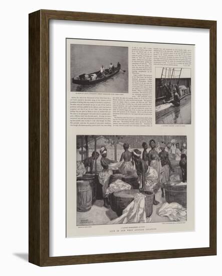 Life in Our West African Colonies-Frank Craig-Framed Giclee Print