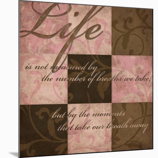 Life in Pink-N. Harbick-Mounted Art Print