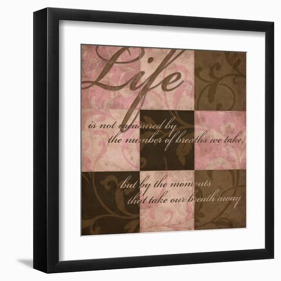 Life in Pink-N. Harbick-Framed Art Print