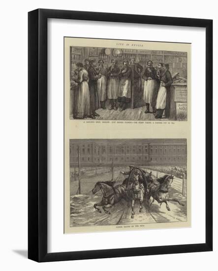 Life in Russia-null-Framed Giclee Print