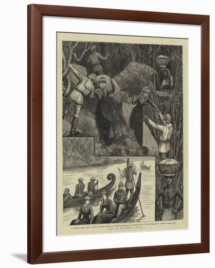 Life in Southern India-null-Framed Giclee Print