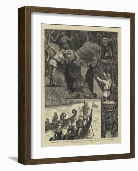 Life in Southern India-null-Framed Giclee Print