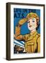 'Life in the A.T.S.', 1940-Unknown-Framed Giclee Print