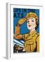 'Life in the A.T.S.', 1940-Unknown-Framed Giclee Print