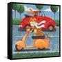 Life in the Fast Lane-Peter Adderley-Framed Stretched Canvas