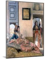 Life in the Hareem, 1858-John Frederick Lewis-Mounted Giclee Print