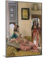 Life in the Harem, Cairo-John Frederick Lewis-Mounted Giclee Print