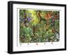 Life In The Jungle 2-Francois Ruyer-Framed Giclee Print