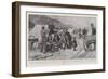 Life in the Klondyke Gold Fields, the Dark Side of the Picture, the Camp Doctor's Daily Work-null-Framed Giclee Print