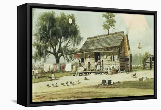 Life in the South-William Aiken Walker-Framed Stretched Canvas