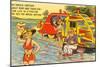 Life in the Trailer Park, Cartoon-null-Mounted Art Print