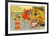 Life in the Trailer Park, Cartoon-null-Framed Premium Giclee Print