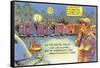 Life in the Trailer Park, Cartoon-null-Framed Stretched Canvas