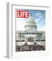 LIFE Inaugural Spectacle 1965-null-Framed Art Print