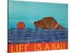 Life Is A Ball Choc-Stephen Huneck-Stretched Canvas