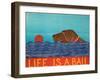 Life Is A Ball Choc-Stephen Huneck-Framed Giclee Print