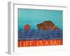 Life Is A Ball Choc-Stephen Huneck-Framed Giclee Print