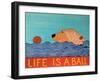 Life Is A Ball Golden-Stephen Huneck-Framed Giclee Print