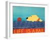 Life Is A Ball Yell-Stephen Huneck-Framed Giclee Print