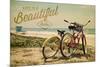 Life is a Beautiful Ride-Lantern Press-Mounted Premium Giclee Print