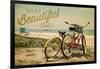 Life is a Beautiful Ride-Lantern Press-Framed Art Print