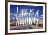 Life is a Highway-Leah Flores-Framed Art Print