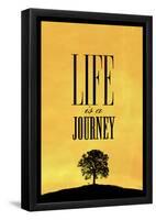 Life is a Journey-null-Framed Poster