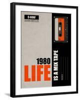 Life is a Mix Tape-NaxArt-Framed Art Print