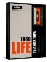Life is a Mix Tape-NaxArt-Framed Stretched Canvas