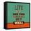 Life Is a One Time Offer-Lorand Okos-Framed Stretched Canvas