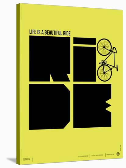 Life is a Ride Poster-NaxArt-Stretched Canvas