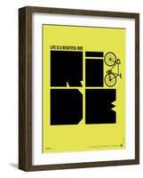 Life is a Ride Poster-NaxArt-Framed Art Print