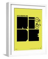 Life is a Ride Poster-NaxArt-Framed Art Print