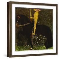 Life is a Struggle or the Golden Knight-Gustav Klimt-Framed Giclee Print