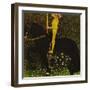 Life is a Struggle or the Golden Knight-Gustav Klimt-Framed Giclee Print