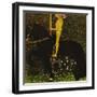 Life is a Struggle or the Golden Knight-Gustav Klimt-Framed Giclee Print