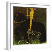 Life is a Struggle or the Golden Knight-Gustav Klimt-Framed Giclee Print