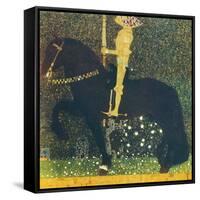 Life Is a Struggle (The Golden Knight) 1903-Gustav Klimt-Framed Stretched Canvas