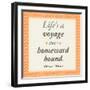 Life is a Voyage-Janice Gaynor-Framed Premium Giclee Print