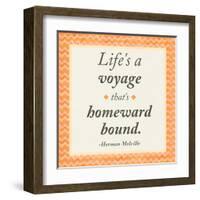 Life is a Voyage-Janice Gaynor-Framed Art Print