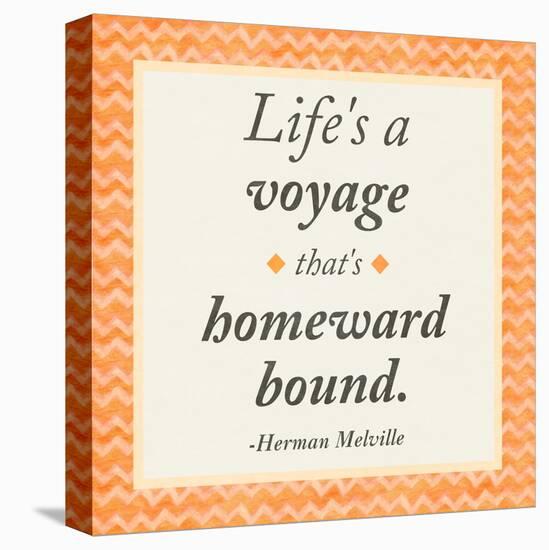 Life is a Voyage-Janice Gaynor-Stretched Canvas