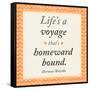 Life is a Voyage-Janice Gaynor-Framed Stretched Canvas