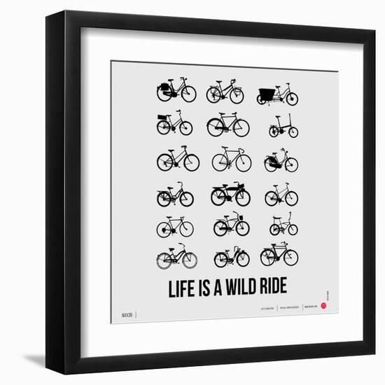 Life is a Wild Ride Poster I-NaxArt-Framed Art Print