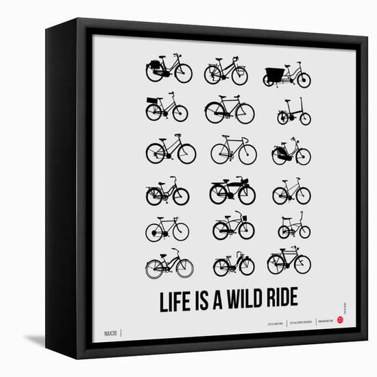 Life is a Wild Ride Poster I-NaxArt-Framed Stretched Canvas