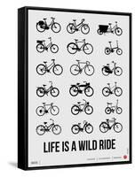 Life is a Wild Ride Poster I-NaxArt-Framed Stretched Canvas